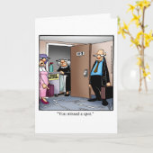 Funny Mariage Anniversaire Carte de voeux (Fleur jaune)