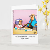 Funny Mariage Anniversaire Carte Pour Lui (Fleur jaune)