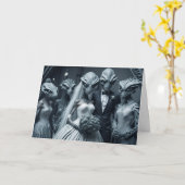 FUNNY MARIAGE FÉLICITATIONS Aliens Carte de voeux (Fleur jaune)