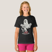 Funny Marilyn Monboo Ghost Halloween Parody Shirt (Voorkant volledig)
