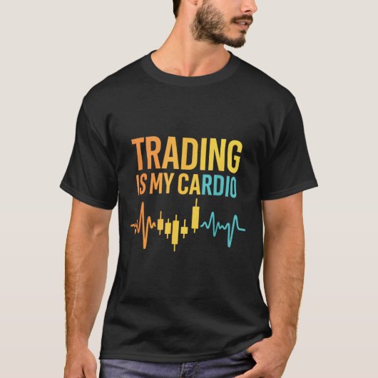 Funny Market For Trader Dad, Trading Quotes Stocks T-shirt (Voorkant)