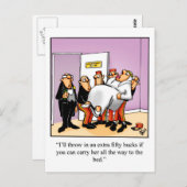 Funny Marriage Humor Briefkaart (Voorkant / Achterkant)