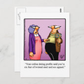 Funny Marriage Humor Briefkaart (Voorkant / Achterkant)