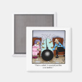 Funny Marriage Humor Magnet voor hem Magneet (Voorkant / Achterkant)