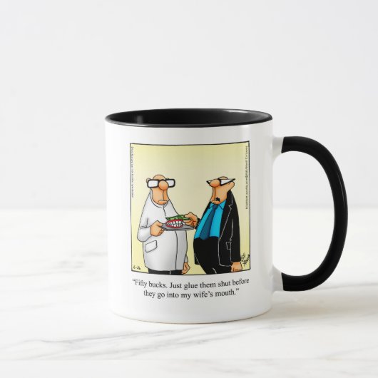 Funny Marriage Humor Mok Gift (Rechts)