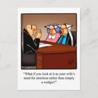 Funny Marriage/Jubileum humor Briefkaart