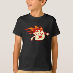 Funny Marshmallow in brand T-shirt