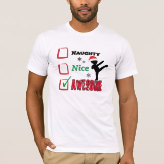 Funny Martial Arts Kerstmis T-shirt