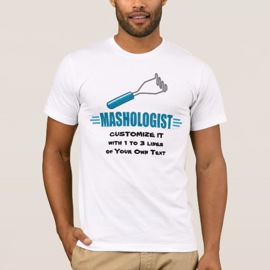 Funny Mashed Potato T-shirt (Voorkant)