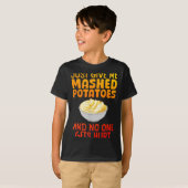 Funny Mashed Tato Design For Men Women Mash Mashed T-shirt (Voorkant volledig)