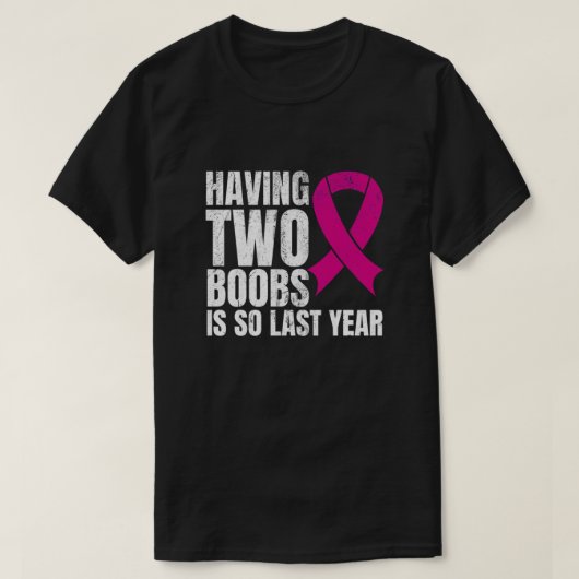 Funny mastectomy shirt (Design voorkant)