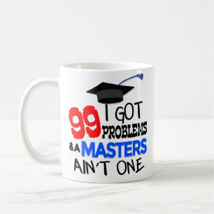Funny Masters Degree Afstuderen Coffee Mok Gift