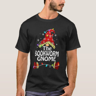 Funny Matching Family Costumes the Bookworm Gnome T-shirt