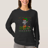 Funny Matching Family Ugly The Jolly Elf T-shirt (Voorkant)