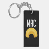 Funny Matching Macaroni en Cheese Halloween Sleutelhanger (Voorkant Links)