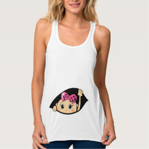 FUNNY MATERNITY, PREGNANCY, PREGNANT TANKTOP