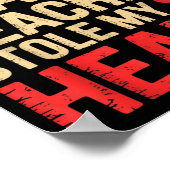 Funny Math A Super Hot Math Teacher Stole My Heart Poster (Hoek)