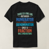 Funny Math Design For Teacher Student T-shirt (Design voorkant)