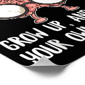 Funny Math Quote For Girls Boys Teens Men Women De Poster (Hoek)