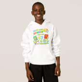 Funny Maths Joke Hoodie for Kids School (Devant entier)