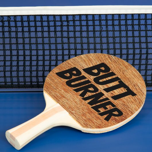 FUNNY MATT BURNER PINGT PONG PADDLE TAFELTENNISBATJE (Insitu)