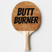FUNNY MATT BURNER PINGT PONG PADDLE TAFELTENNISBATJE (Voorkant)