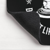 Funny Maybe Sanding Doesn't Like You Either Wooden Muismat (Hoek)