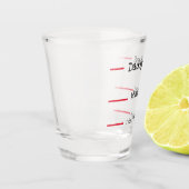 Funny Measurement Papa houdt van Shot Glas (Links)