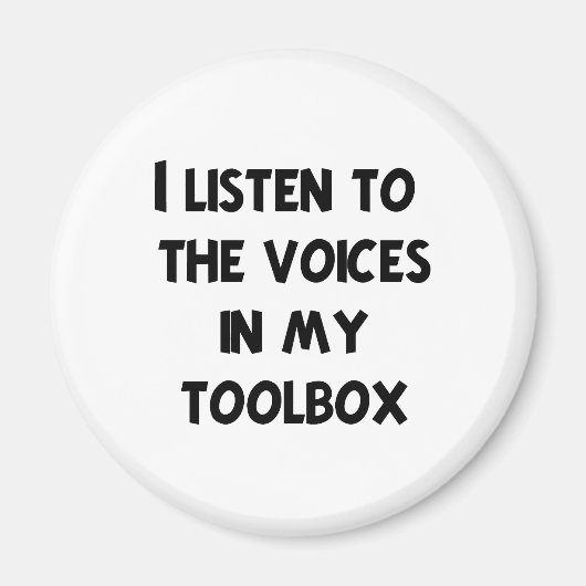 Funny Mechanic T-shirts en geschenken Magneet (Voorkant)