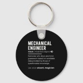 Funny Mechanical Engineer Definition Engineering  Sleutelhanger (Voorkant)