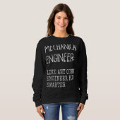 Funny Mechanical Engineer Engineering Studenten Ge Trui (Voorkant volledig)