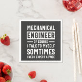 Funny Mechanical  Engineer Gift Servet (Insitu)