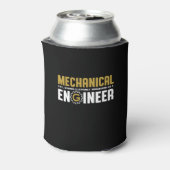 Funny Mechanical Engineering Geek Engineer Student Blikjeskoeler (Blikje Achterkant)
