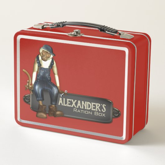 Funny Mechanics Grease Monkey Ration Box (Voorkant)