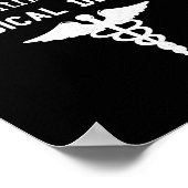 Funny Medical Degree Gift Don't Confuse Internet R Poster (Hoek)