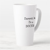 Funny Medical Doctor of Phd Latte Mok (Rechterhoek)