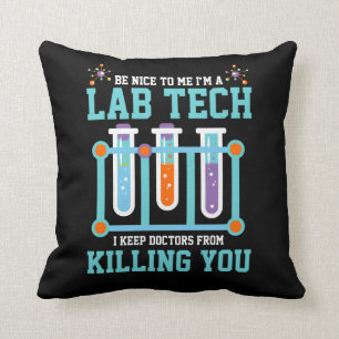 Funny Medical Lab Tech Laboratory Technicia Gift Kussen