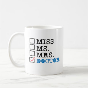 Funny Medical School Doctor Afstuderen Coffee Mok