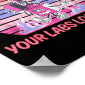 Funny Medically Gaslit Your Labs Look Great Poster (Hoek)