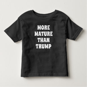 Funny "Meer geaardheid dan Trump" Kinder Shirts