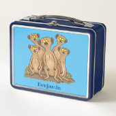 Funny meerkat cartoon illustratie (Voorkant)