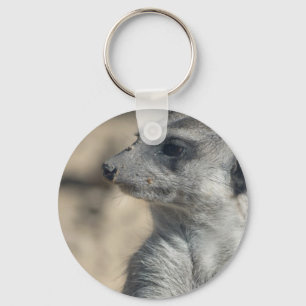 Funny Meerkat Sleutelhanger