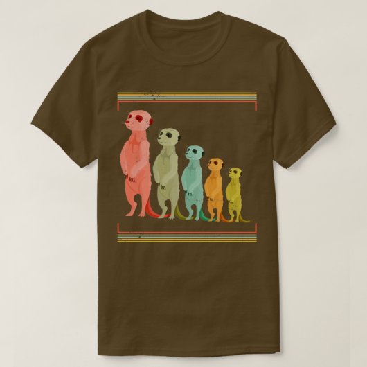 Funny Meerkat T-shirt (Design voorkant)