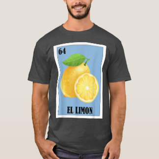 Funny Meican Design El Limon T-shirt