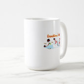 Funny Melting Snowmen Koffiemok (Voorkant rechts)
