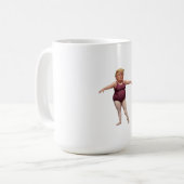 Funny Meme Caricature Mug Humor Coffee Cup (Devant gauche)