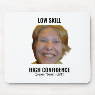 Funny Meme Gamer Mousepad High Confidence Muismat