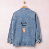 Funny Meme Illustration Denim Jacket (Hangar)