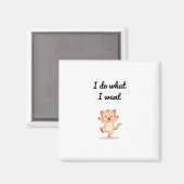 Funny Meme Illustration Magnet (Recto/Verso)