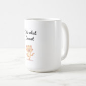 Funny Meme Illustration Mug (Devant droit)